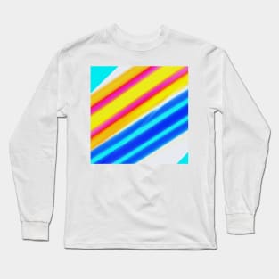 colorful abstract texture design Long Sleeve T-Shirt